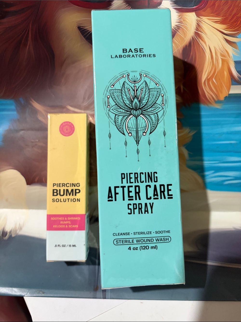 Base Laboratories Piercing After Care Spray - Aqua